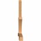 Ekena Millwork Davenport Timber Gable Bracket, Western Red Cedar, 96"W x 48"H x 3 1/2"D x 3 1/2"F, 12/12 Pitch GBW096X48X0404DAV00SWR - alternate 5